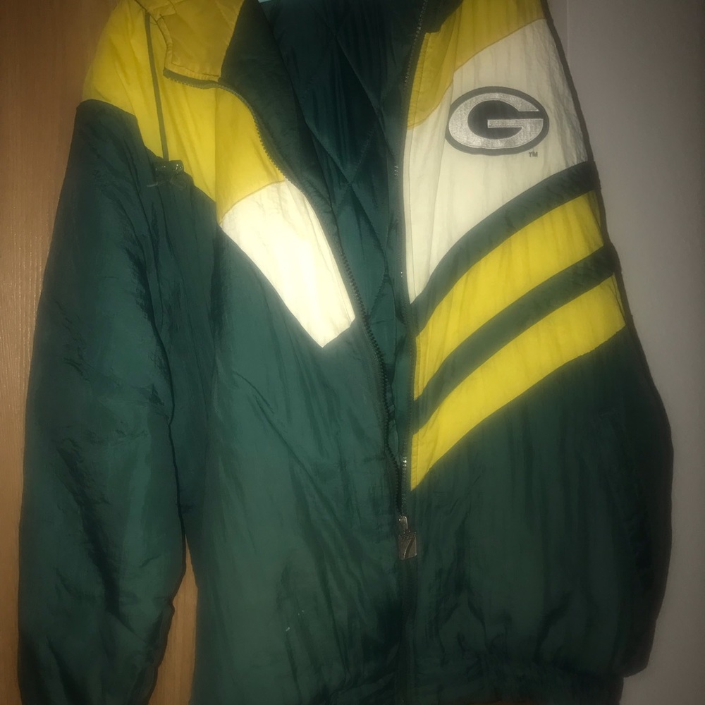 Vintage Green Bay PACKER Hoodie/Windbreaker!
